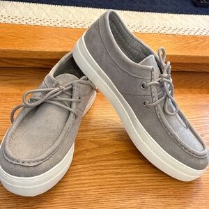 Soda Women's Gray Loafers